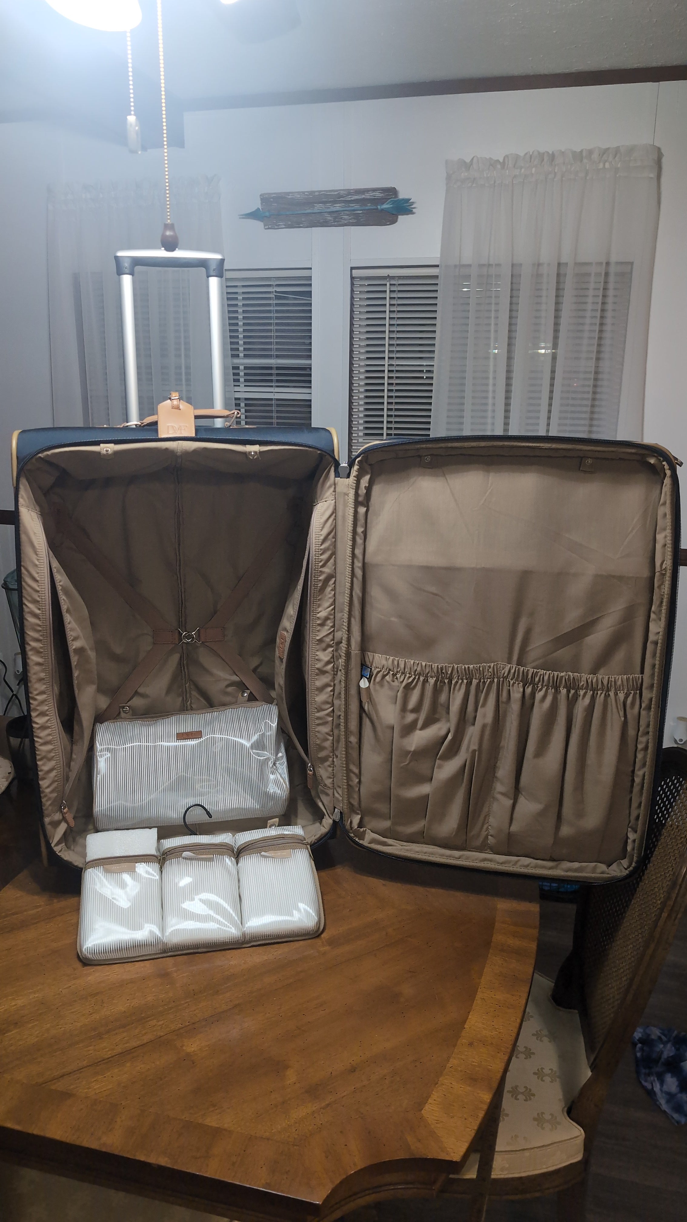 Travel Luggage "DVF" Heavy Duty